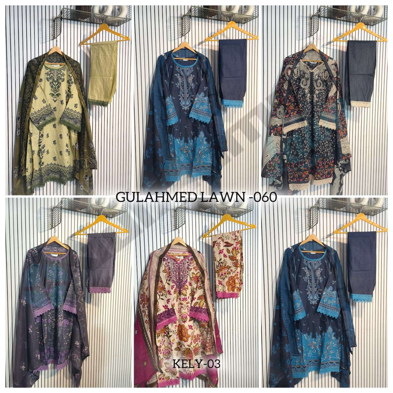 KEVAL FAB ELAYA VOL-3 Lawn Cotton Printed Pakistani Suit Set