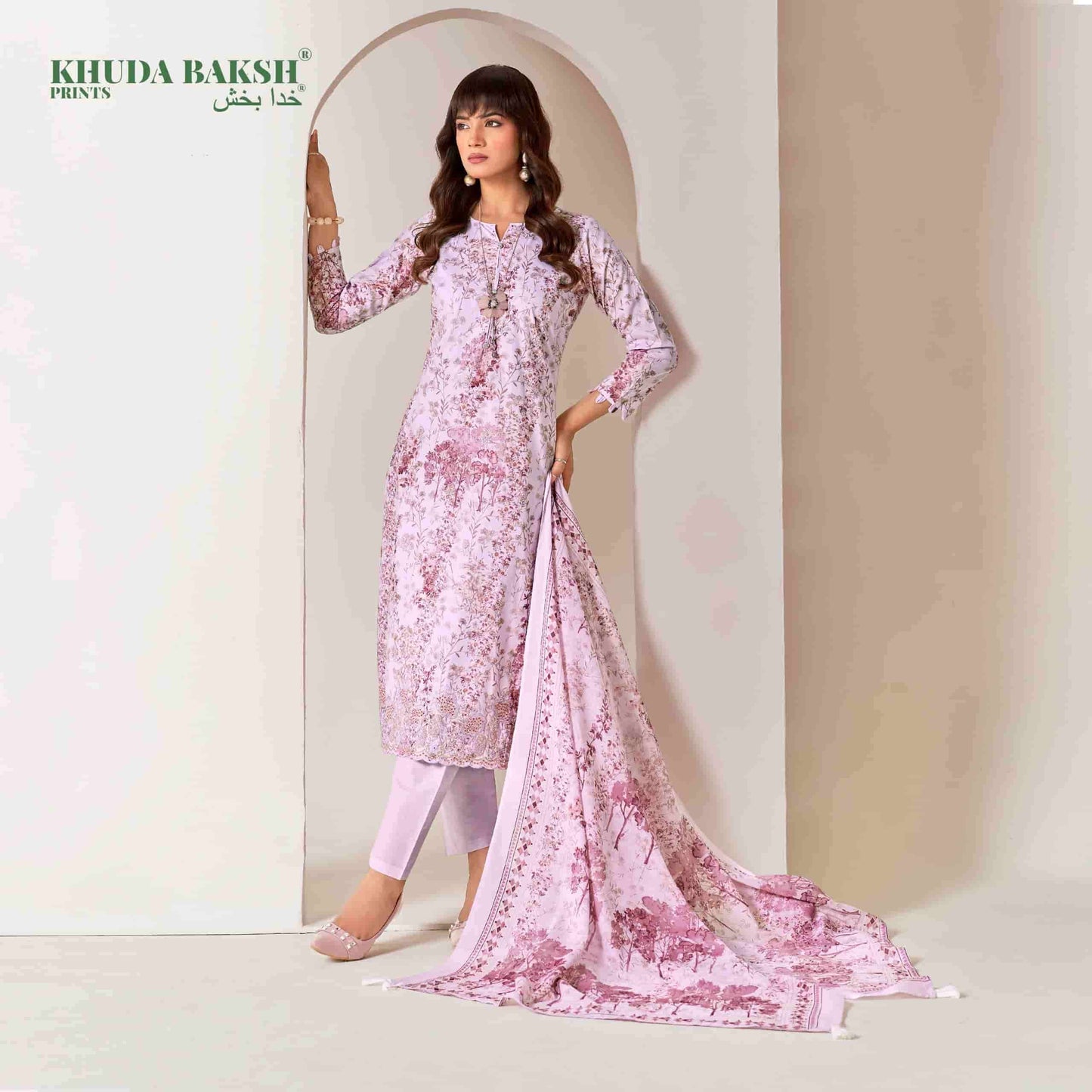 Khuda Bakhs Prints Chikankari Vol 2 Pure Pakistani Lawn Pakistani Suit