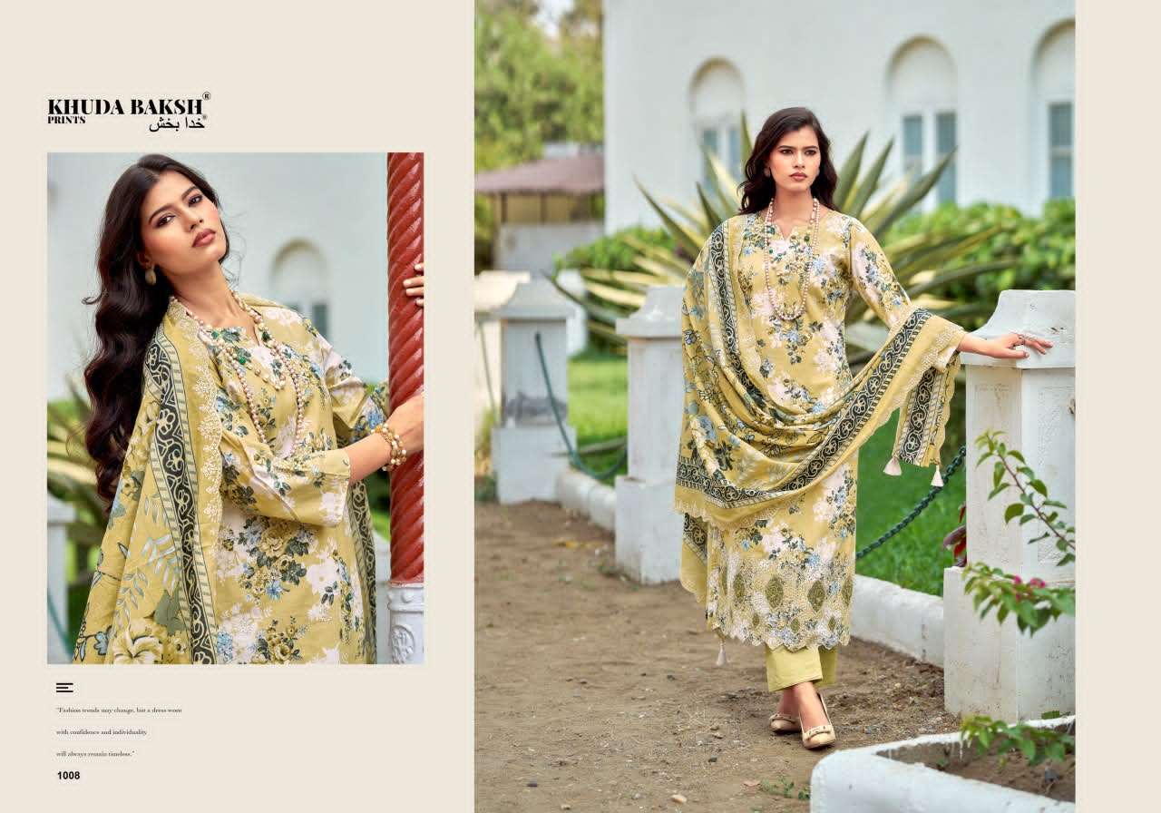 Khuda Baksh Prints Dastaan E Jashan Hitlist Pure Pakistani Lawn Pakistani Suit - Amrah Wholesale