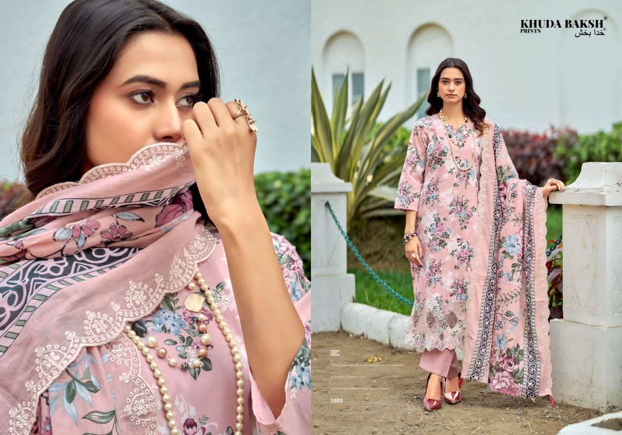Khuda Baksh Prints Dastaan E Jashan Hitlist Pure Pakistani Lawn Pakistani Suit - Amrah Wholesale