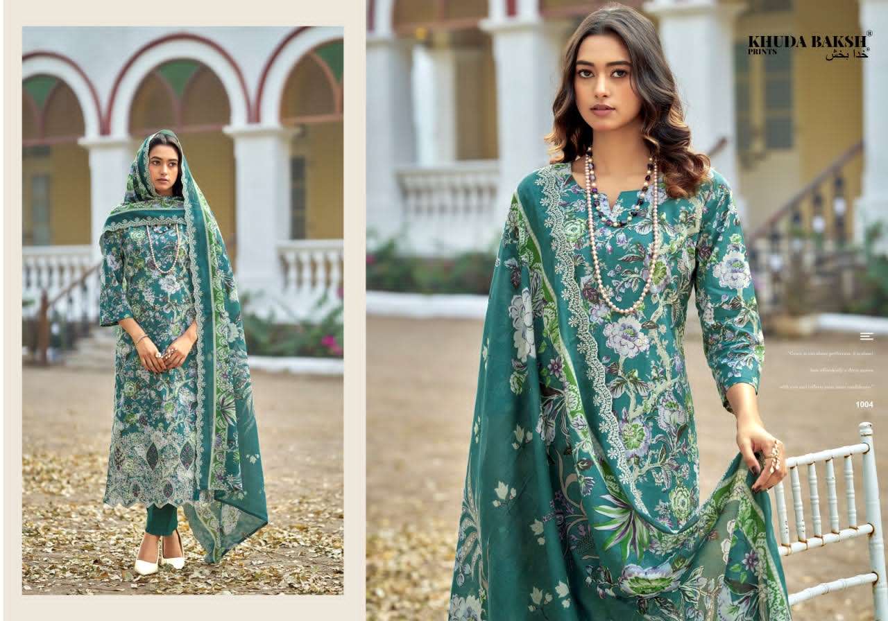 Khuda Baksh Prints Dastaan E Jashan Hitlist Pure Pakistani Lawn Pakistani Suit - Amrah Wholesale