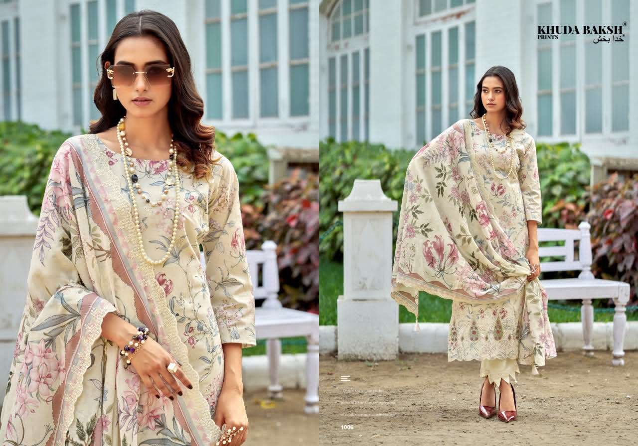 Khuda Baksh Prints Dastaan E Jashan Hitlist Pure Pakistani Lawn Pakistani Suit - Amrah Wholesale