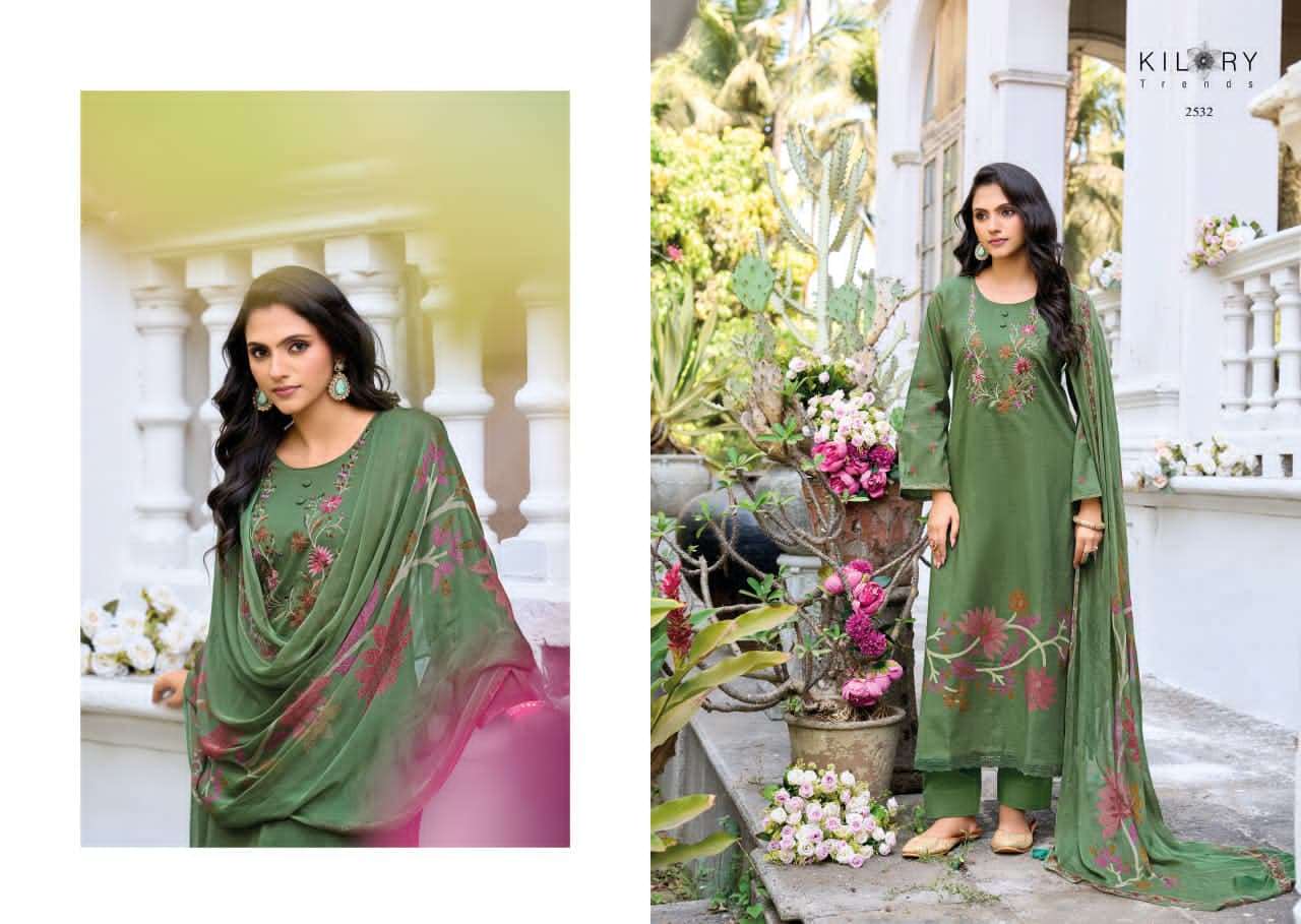 Kilory Zarina Dress Material Wholesale Catalogue - Amrah Wholesale