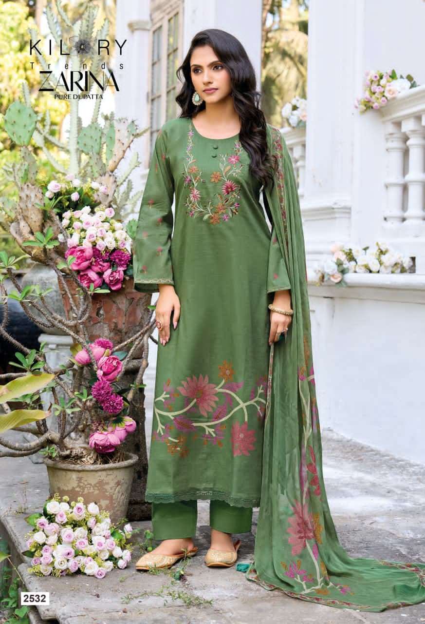 Kilory Zarina Dress Material Wholesale Catalogue - Amrah Wholesale