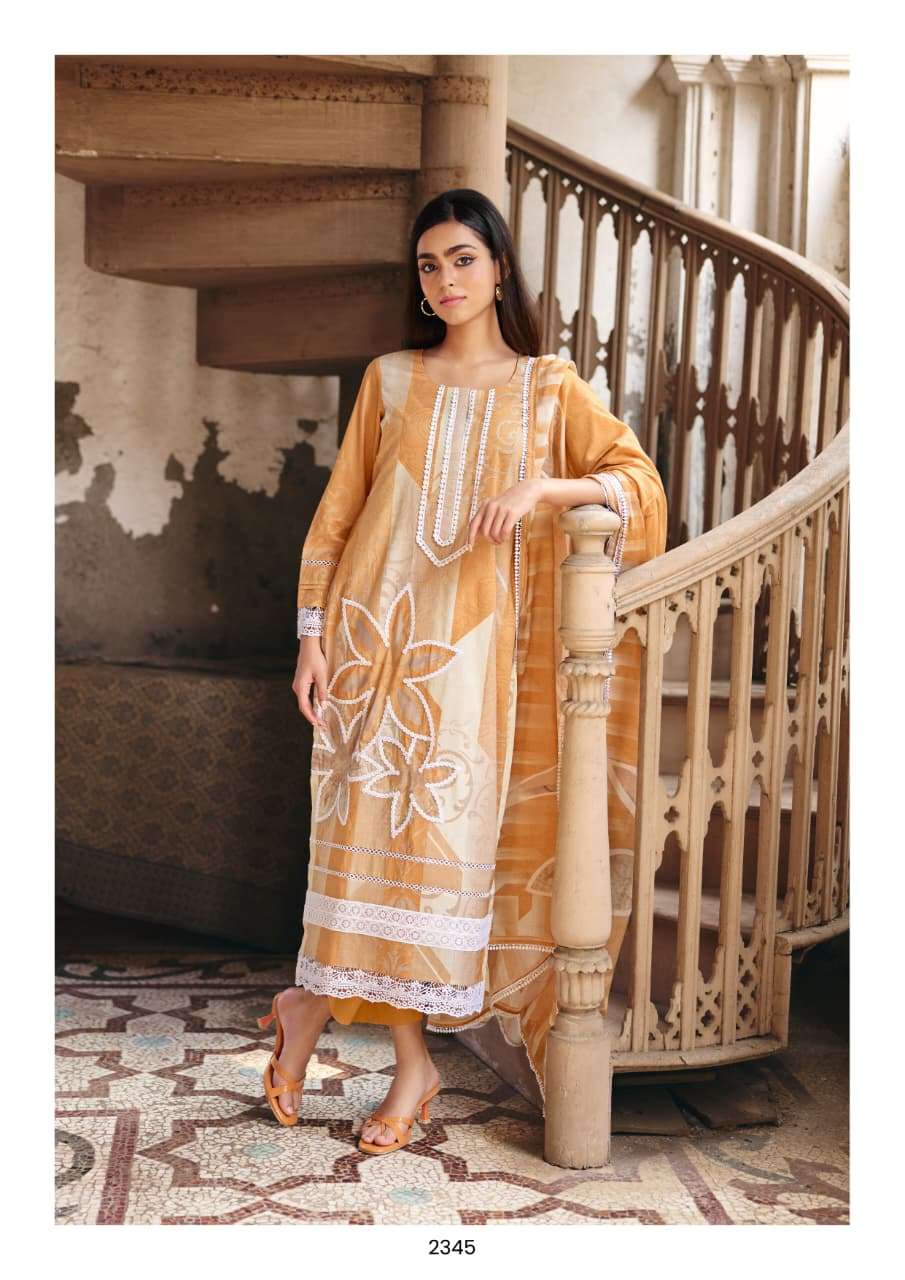KIMORA GUFTUGU Cotton Dress Material Wholesale Surat India - Amrah Wholesale