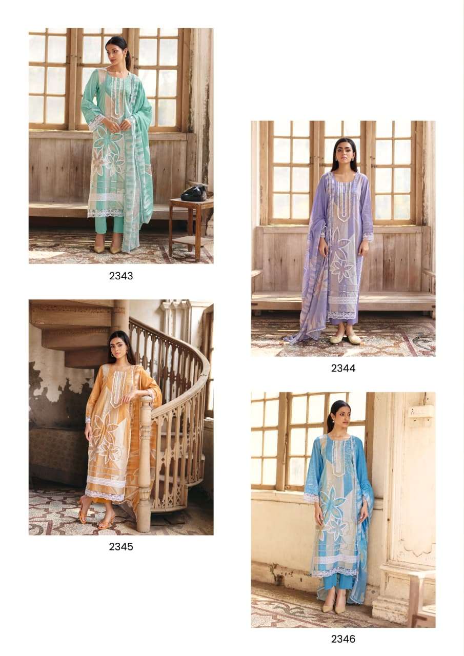 KIMORA GUFTUGU Cotton Dress Material Wholesale Surat India