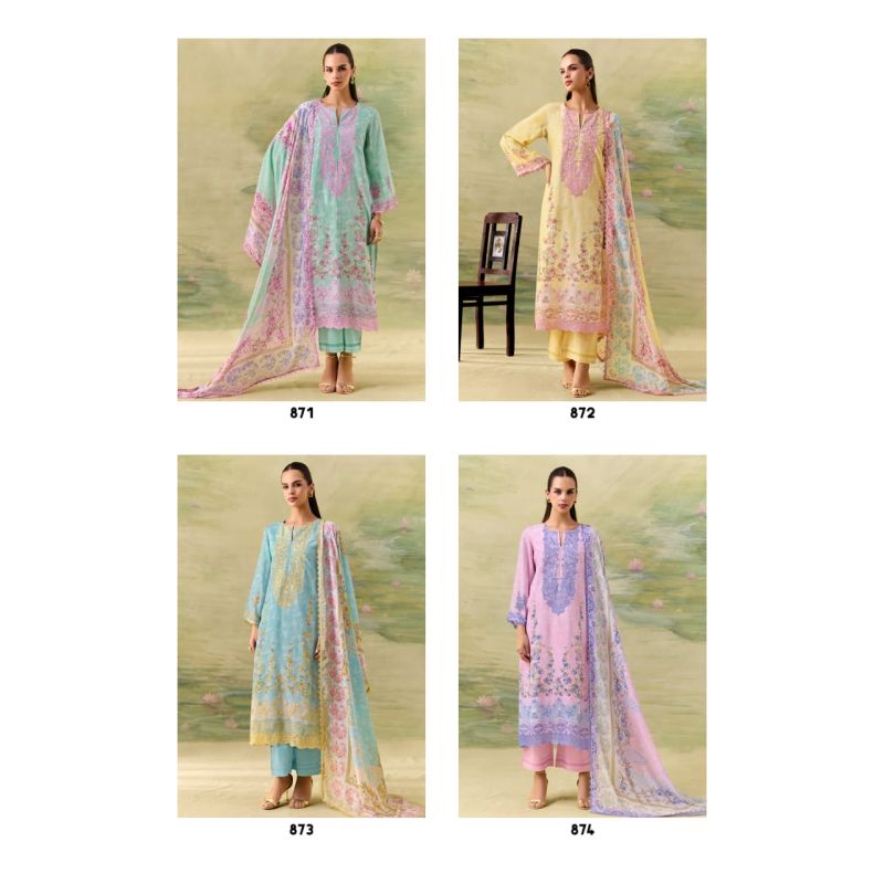 Kimora Sohni Season Vol 80 Muslin Digital Printed Salwar Suit Set