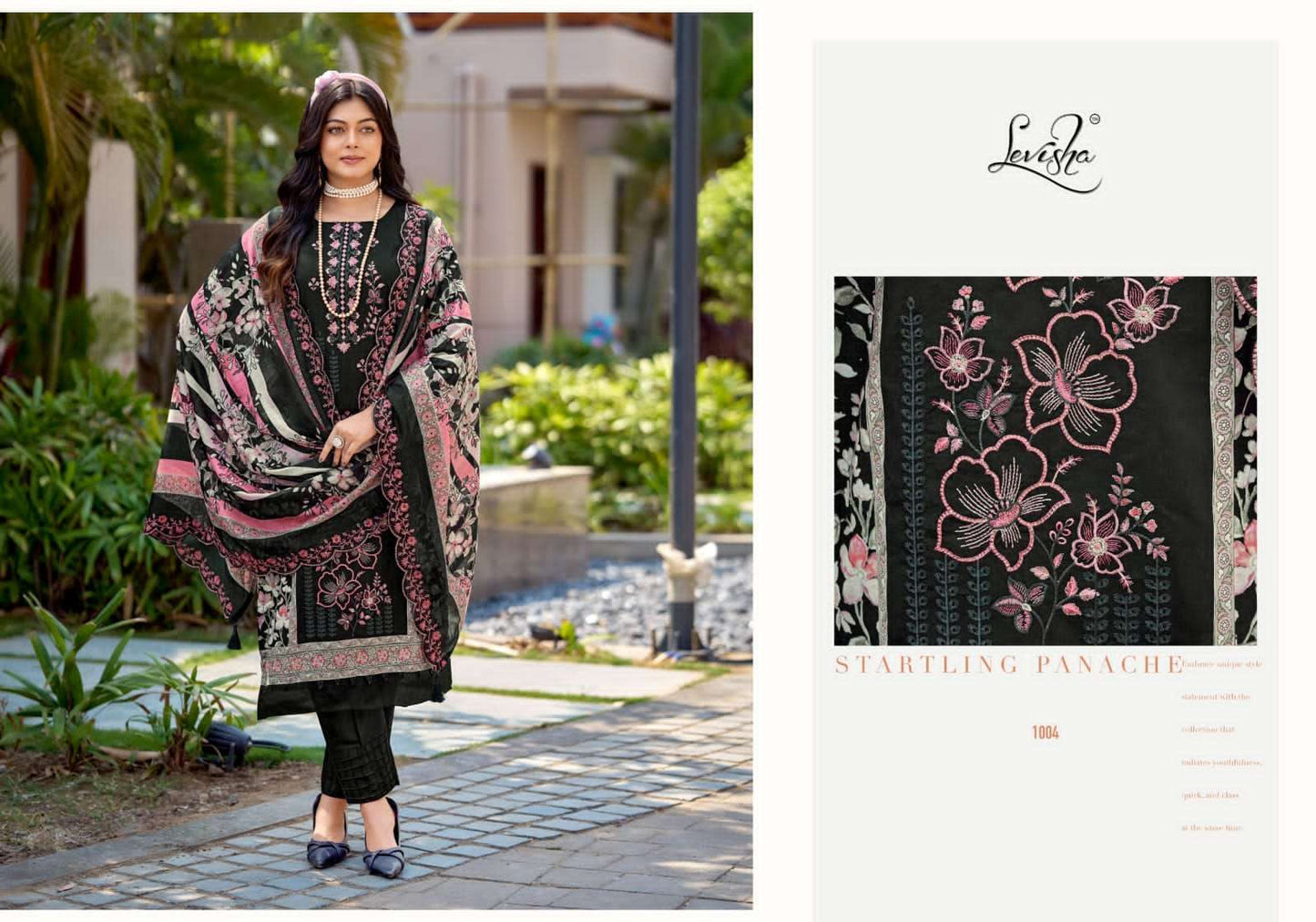 Levisha Madhubala Vol 16 Cambric Lawn Cotton Pakistani Suit - Amrah Wholesale