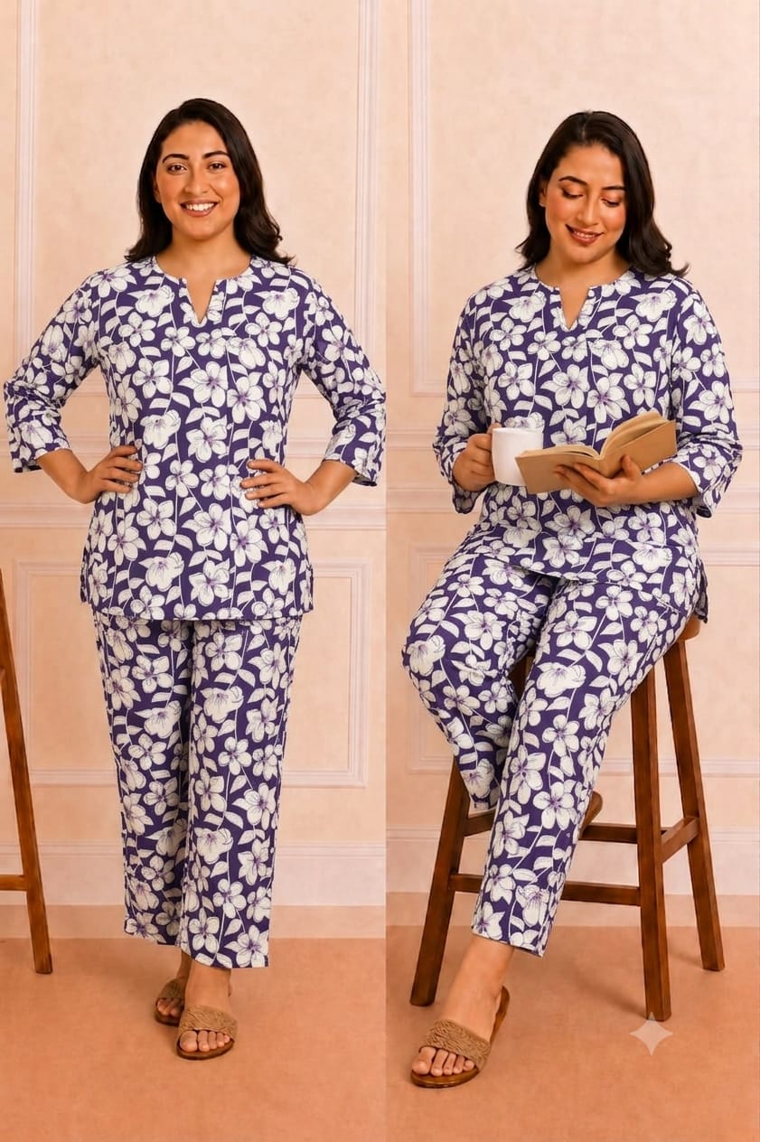 Lrc 12 Rayon Printed Co-Ord Set - Amrah Wholesale