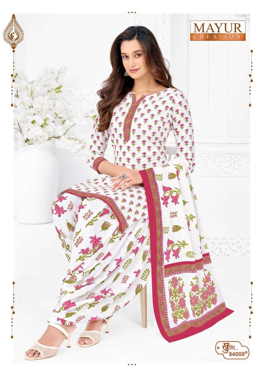 Mayur Creation Khushi Vol 84 Cotton Dress Material - Amrah Wholesale