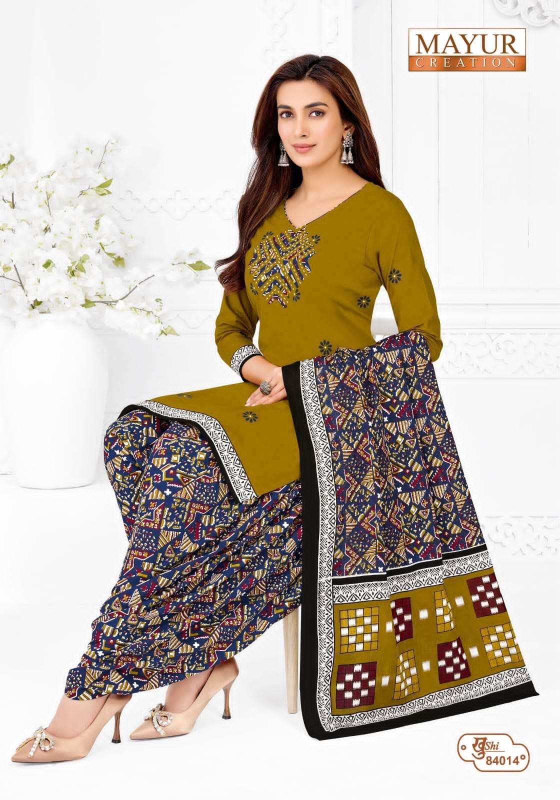 Mayur Creation Khushi Vol 84 Cotton Dress Material - Amrah Wholesale
