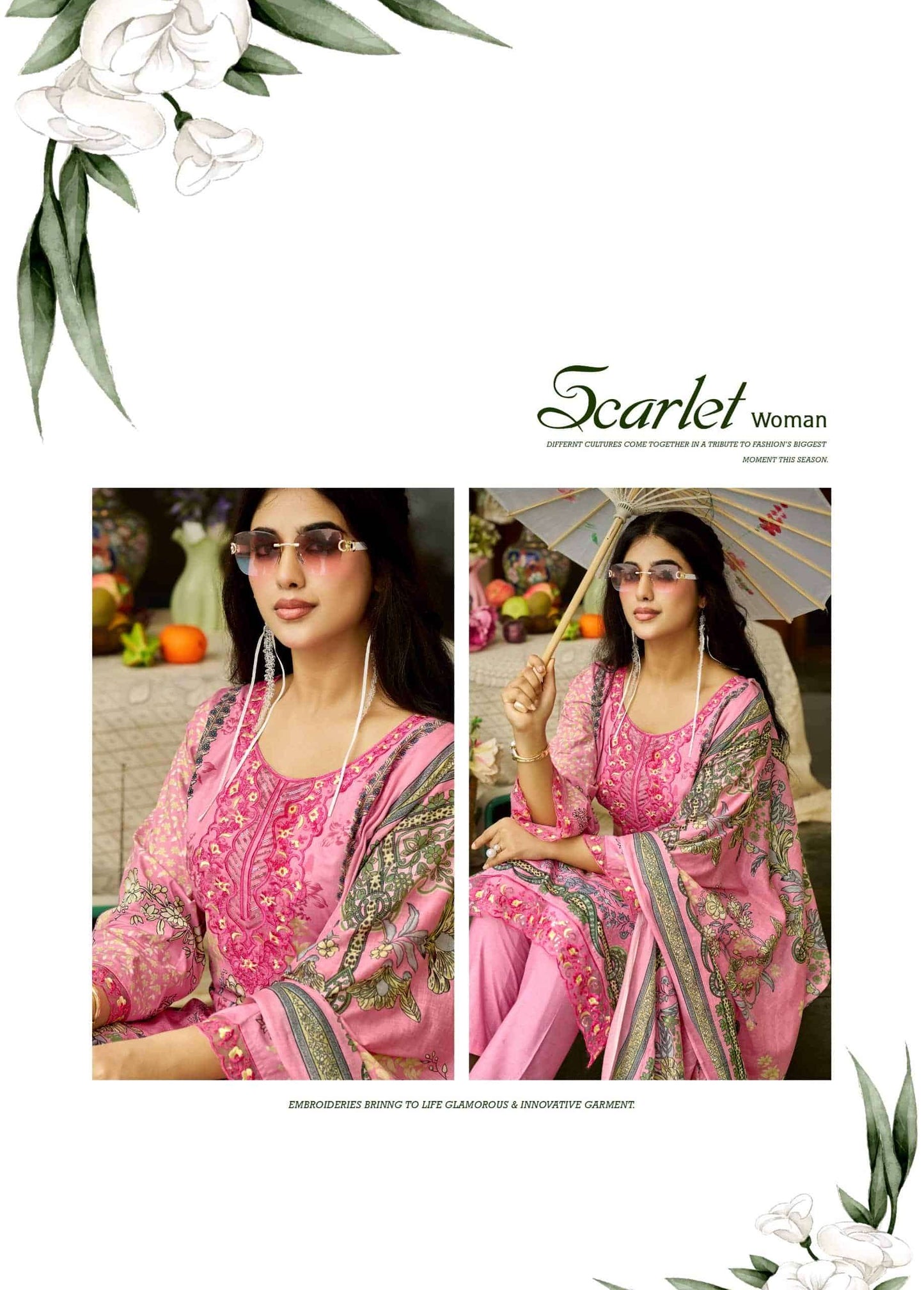 Mishri Creation Orient Vol 1 Popline Cotton Pakistani Suit