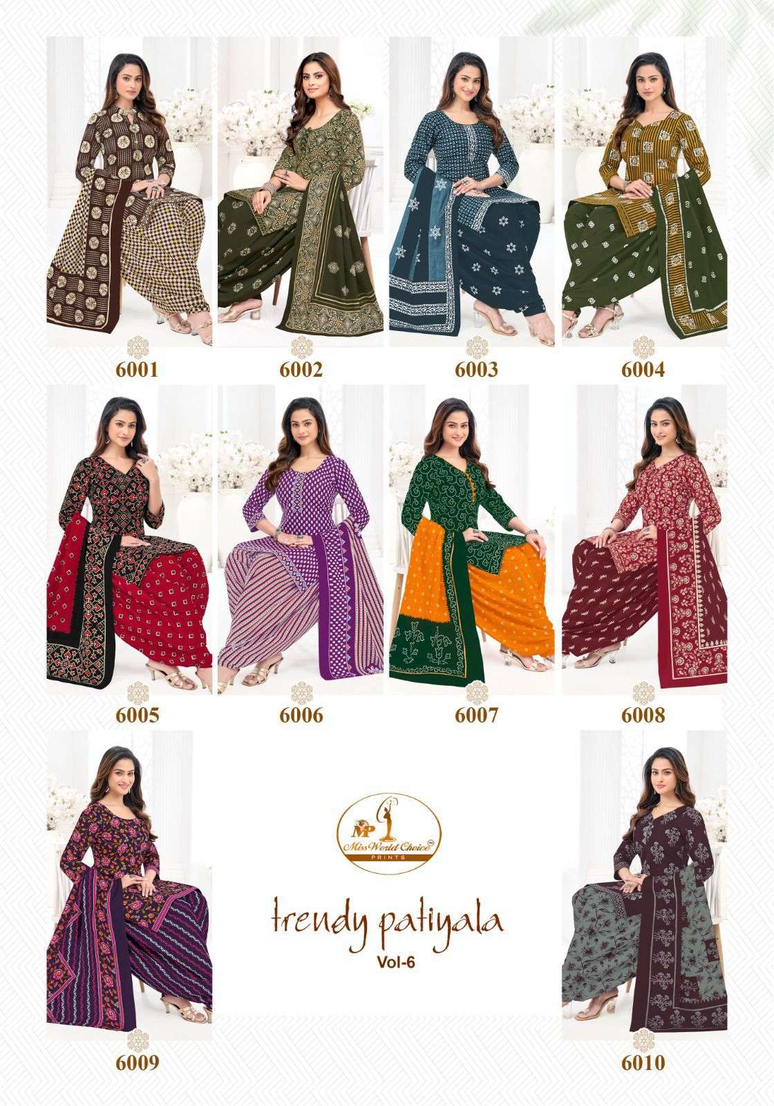 Miss World Trendy Patiyala Vol - 6 - Amrah Wholesale