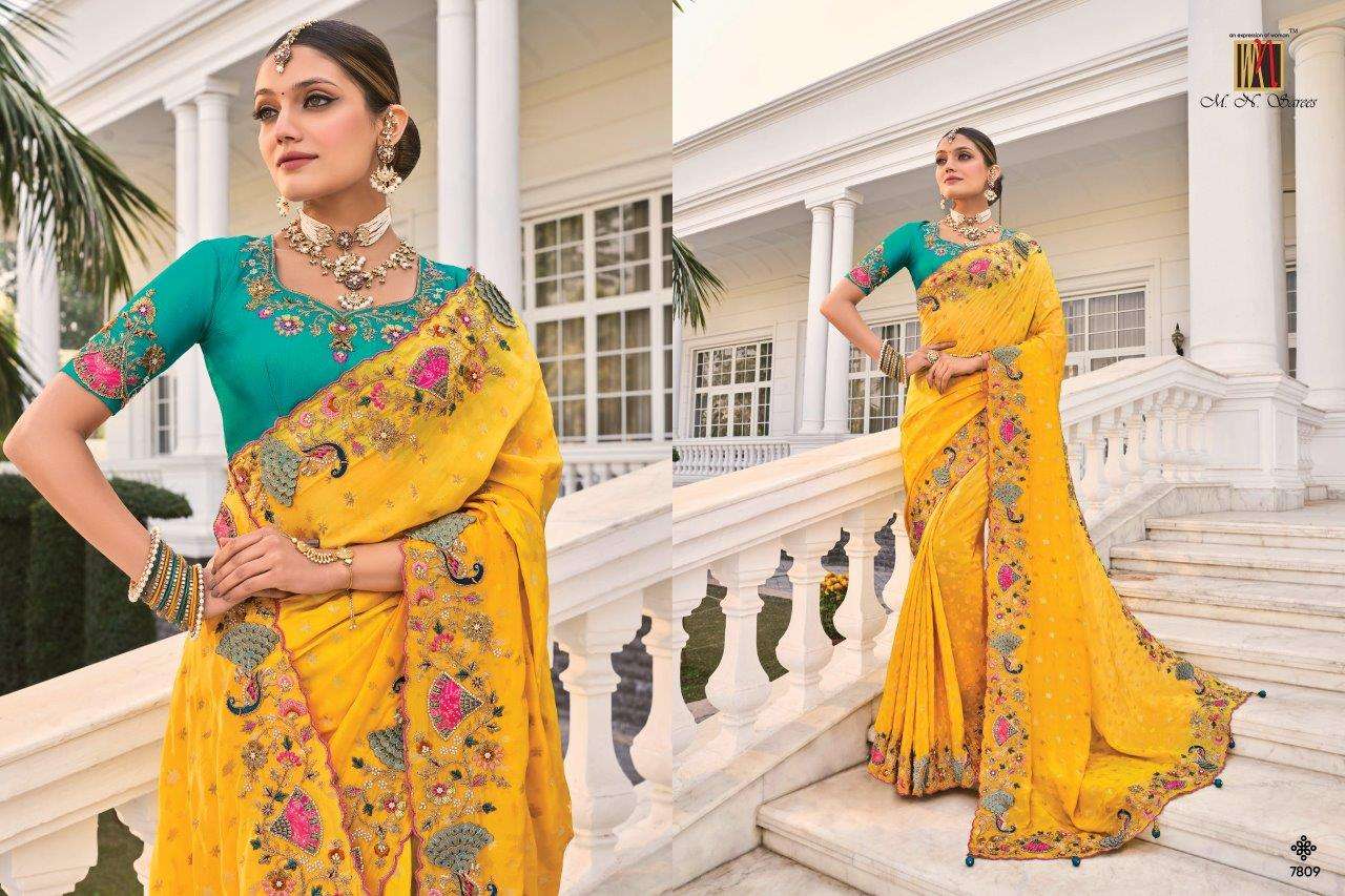 M. N.sarees Shahi Poshak Vol-03
