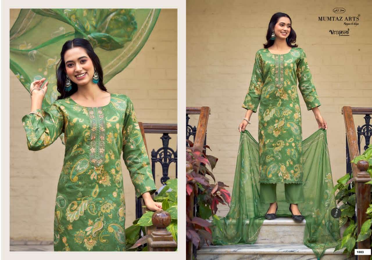 Mumtaz Arts Siya Silk Jam Satin Pakistani Suit - Amrah Wholesale