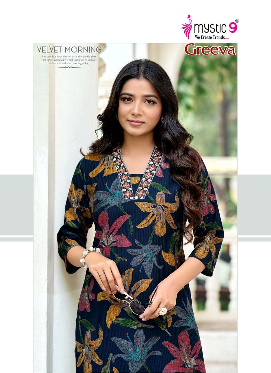 Mystic 9 Greeva Co Ord Set Wholesale Catalogue - Amrah Wholesale
