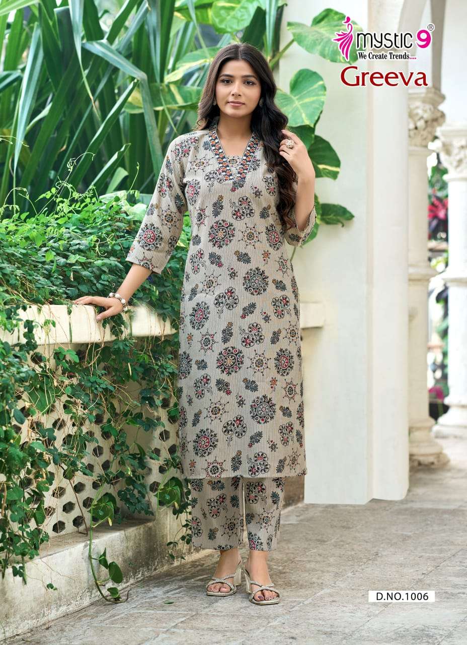 Mystic 9 Greeva Co Ord Set Wholesale Catalogue - Amrah Wholesale