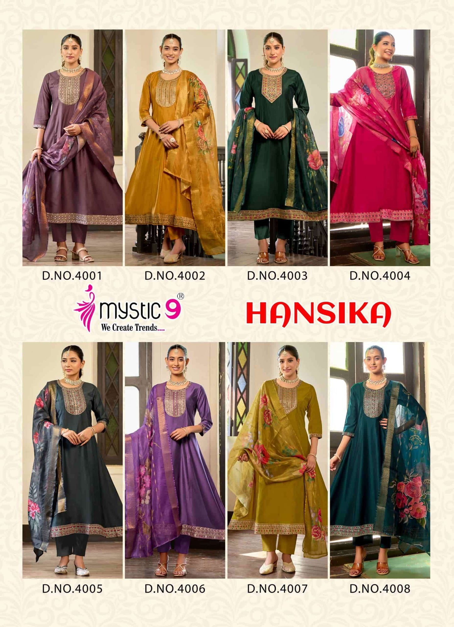 Mystic 9 Hansika Vol 4 - Amrah Wholesale