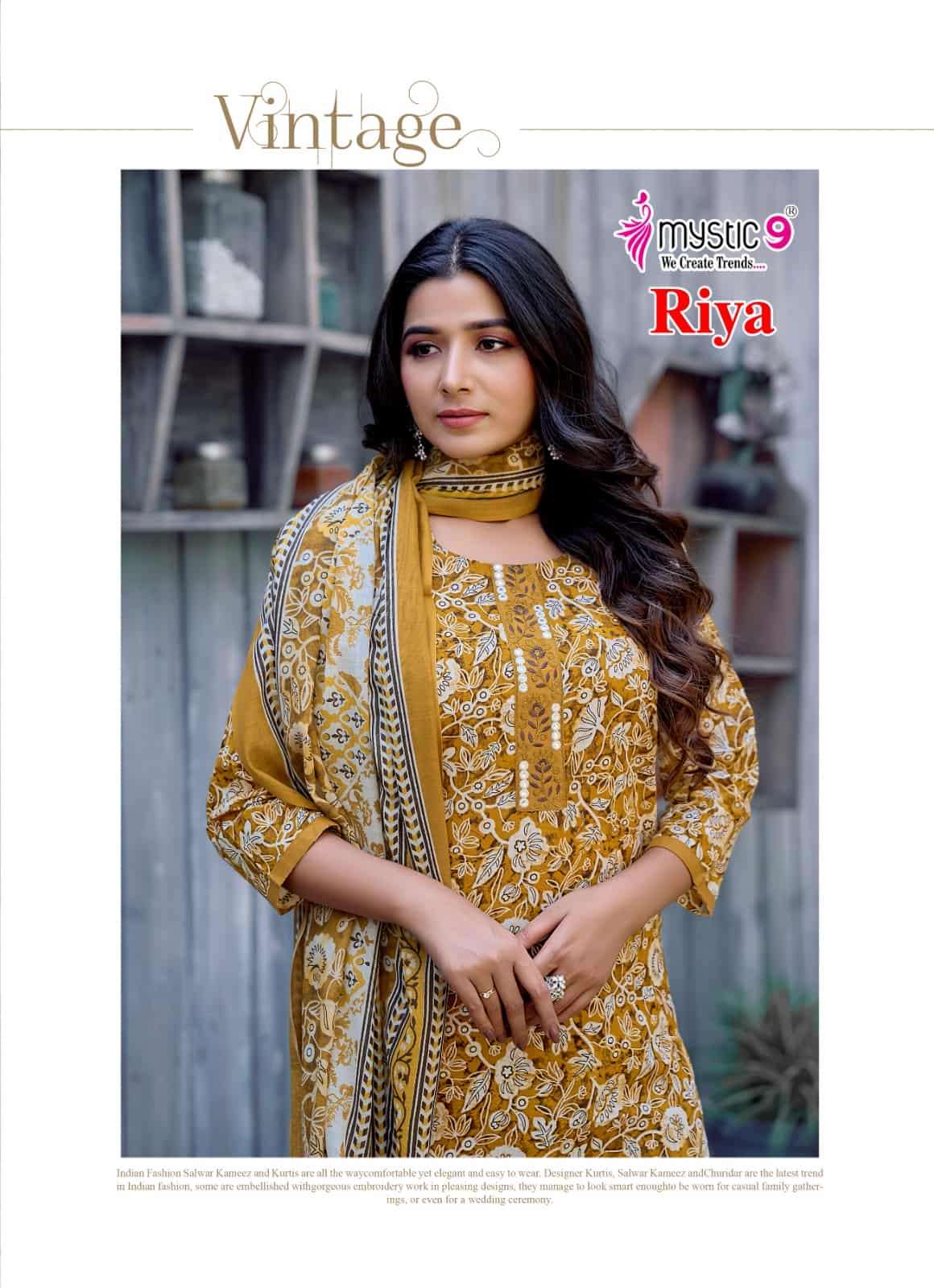 Mystic 9 Riya Vol 1 - Amrah Wholesale