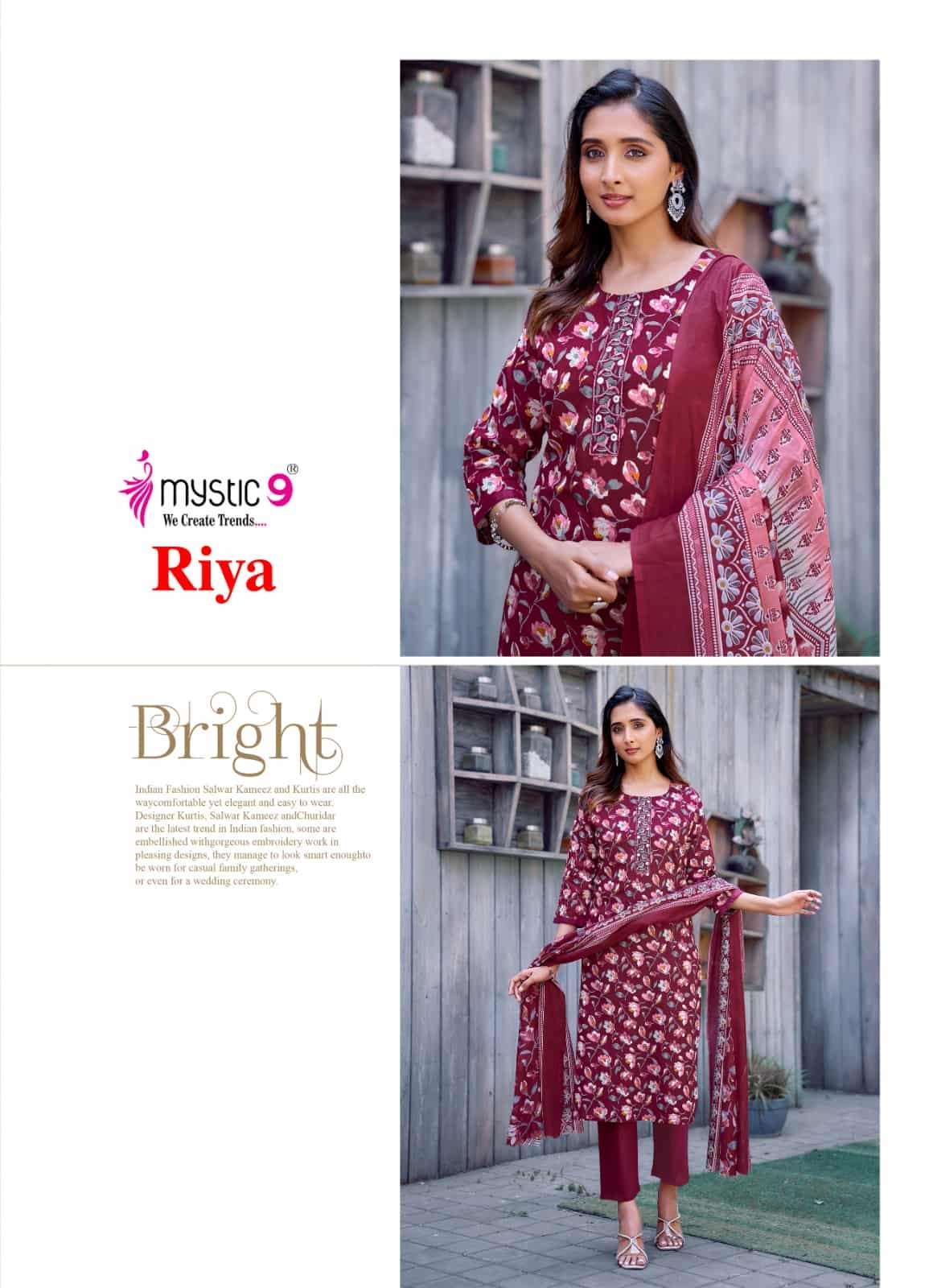 Mystic 9 Riya Vol 1 - Amrah Wholesale