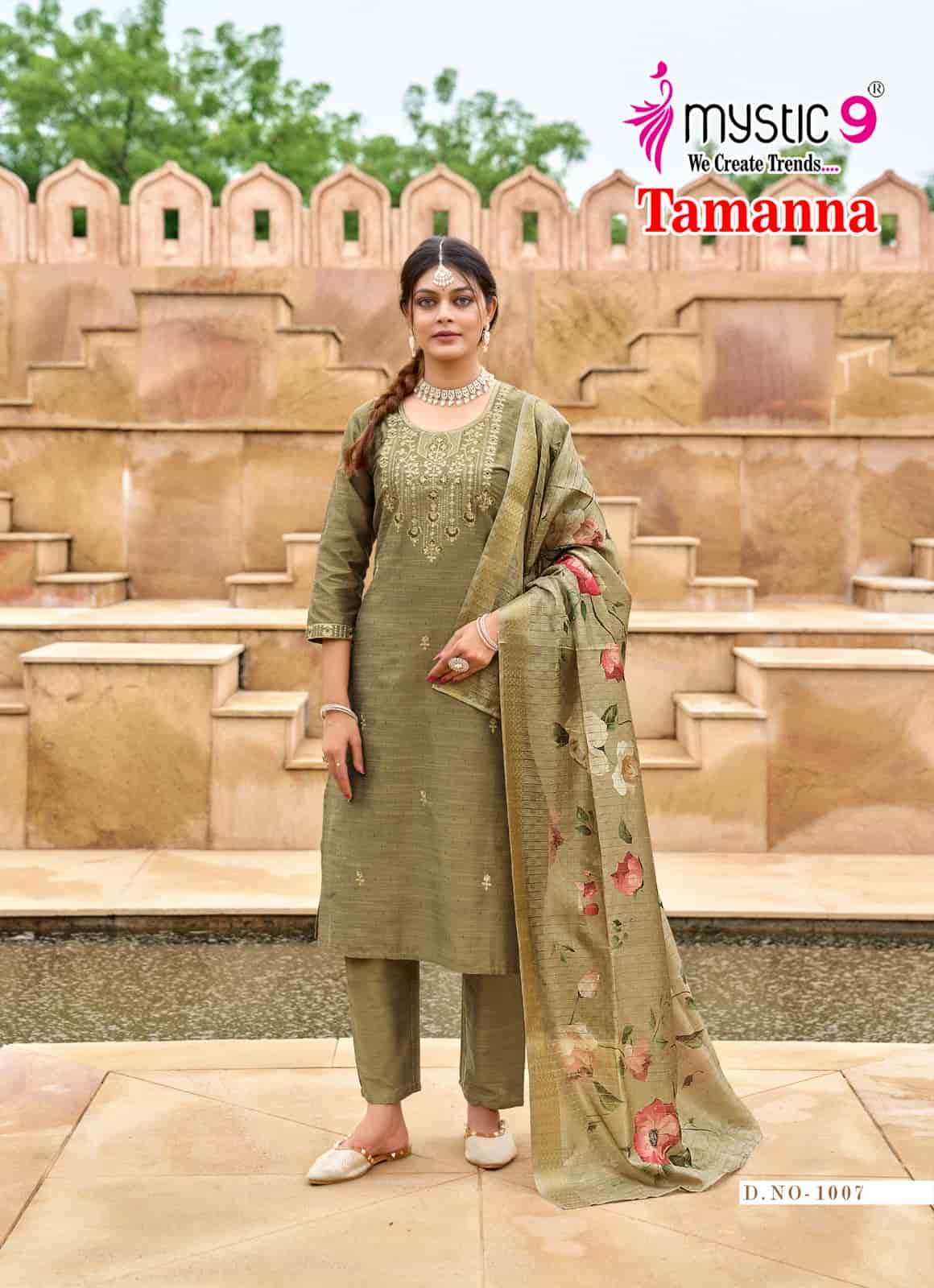 Mystic 9 Tamanna Vol 1 Salwar Suit Set Wholesale Catalogue - Amrah Wholesale