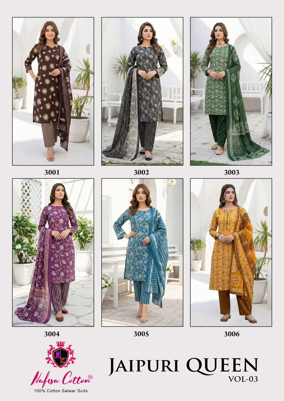 Nafisa Cotton Jaipuri Queen Vol-03