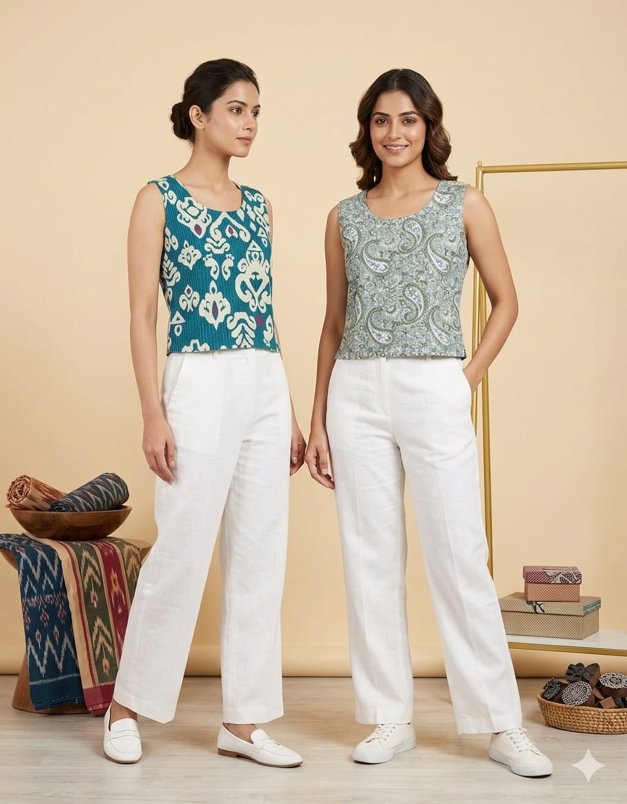 Naisha K 812 Cotton Printed Co Ord Set