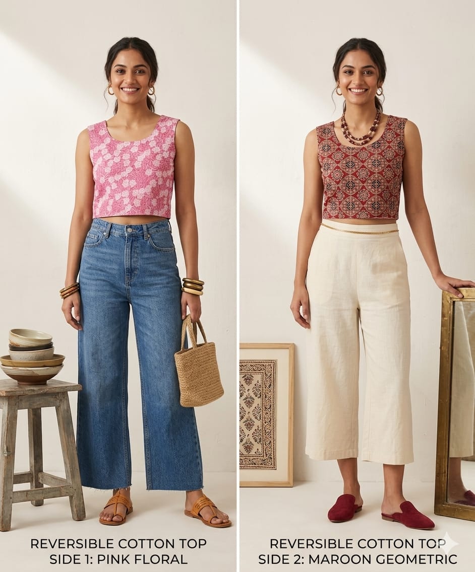 Naisha K 812 Cotton Printed Co Ord Set
