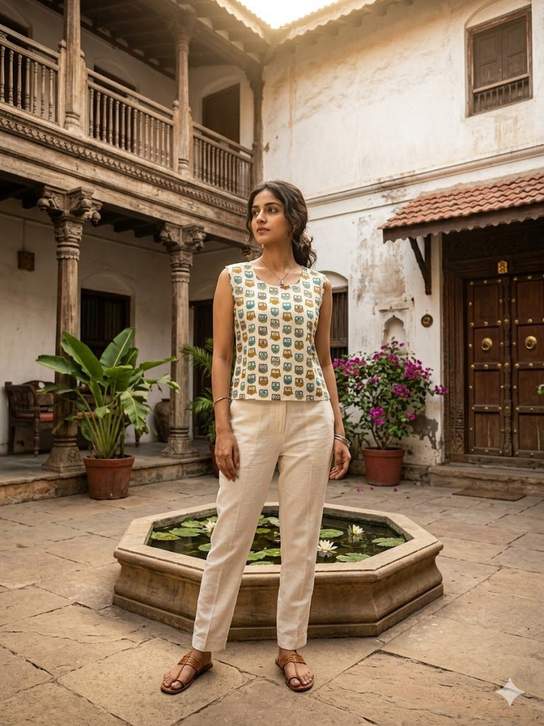 Naisha Short Tops Vol 1 Cotton Printed Tops