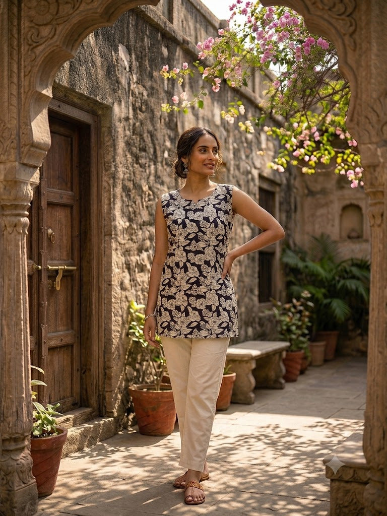 Naisha Short Tops Vol 2 Cotton Printed Tops