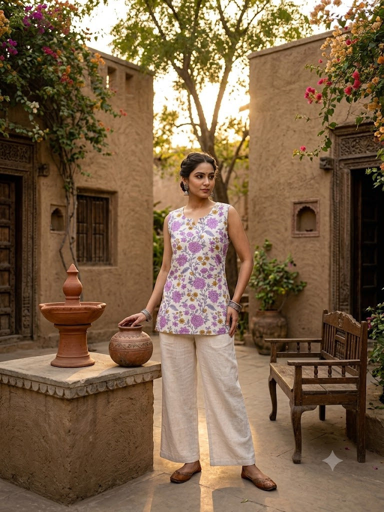 Naisha Short Tops Vol 2 Cotton Printed Tops