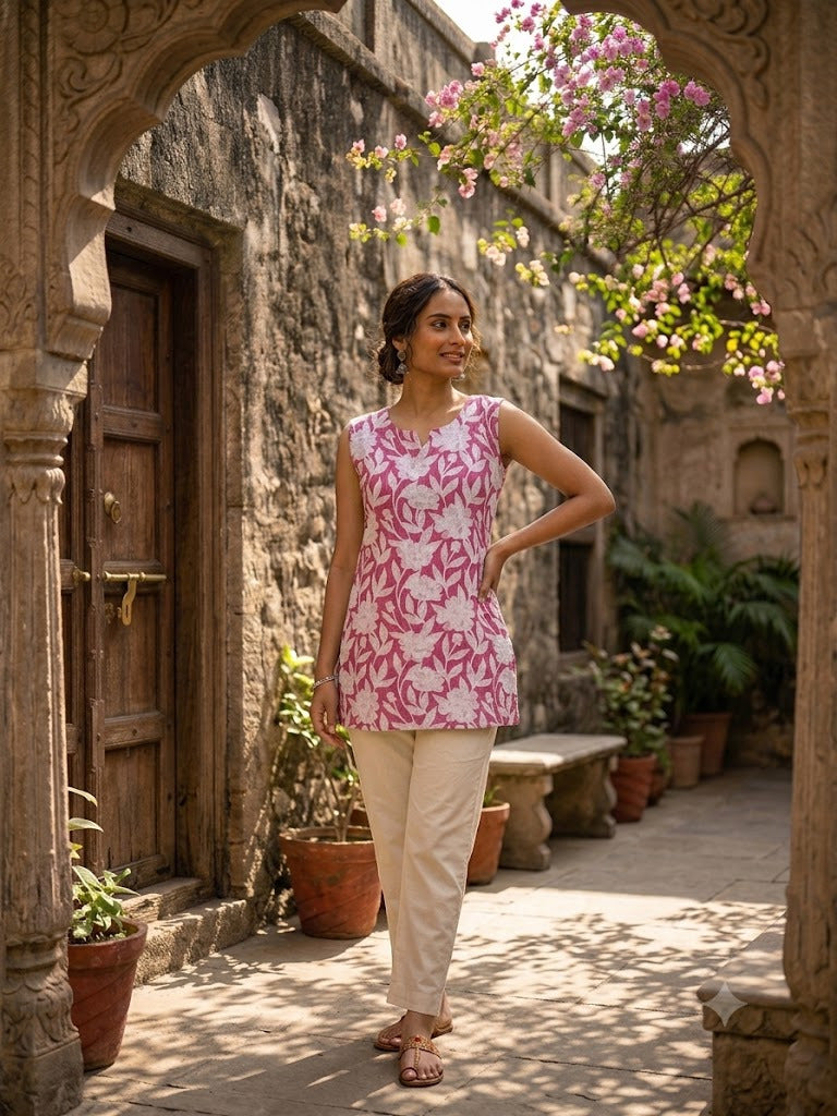 Naisha Short Tops Vol 2 Cotton Printed Tops