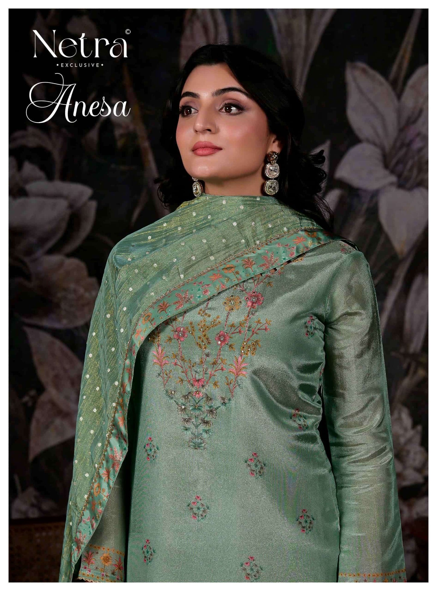 Netra Anesa Dress Material Wholesale Catalogue - Amrah Wholesale