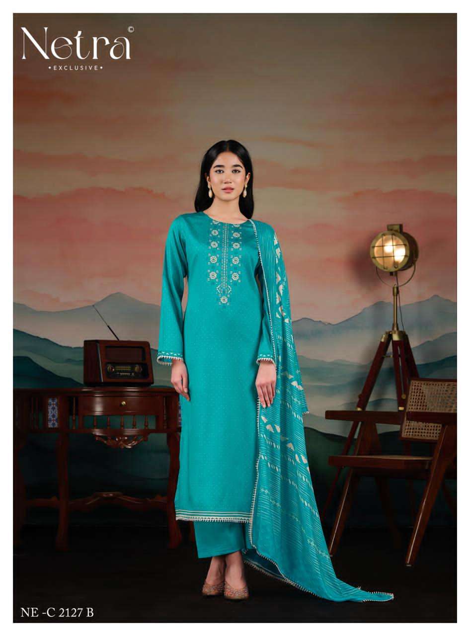 Netra Manvi Pure Cotton Digital Printed Dress Material