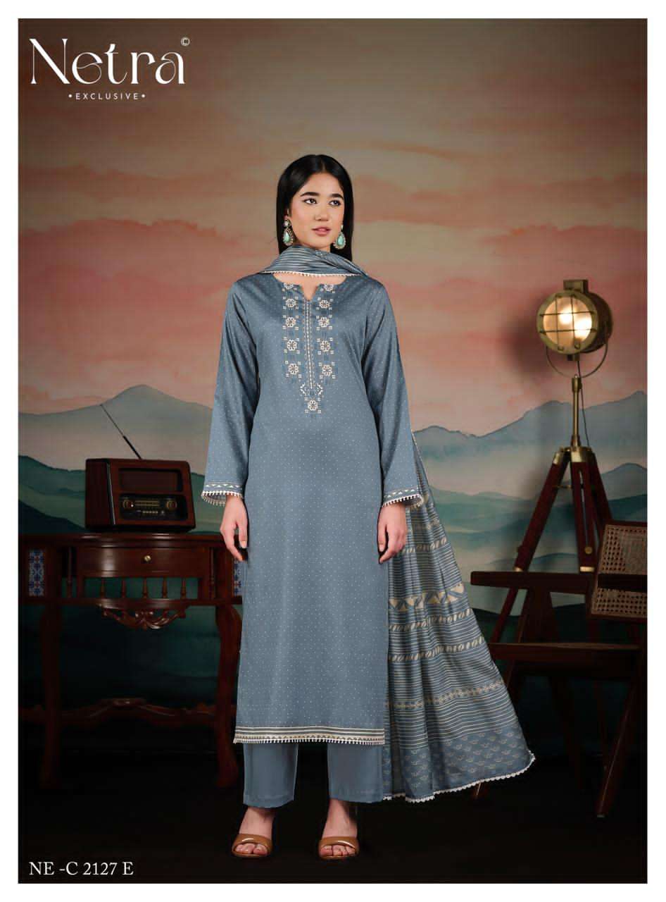 Netra Manvi Pure Cotton Digital Printed Dress Material