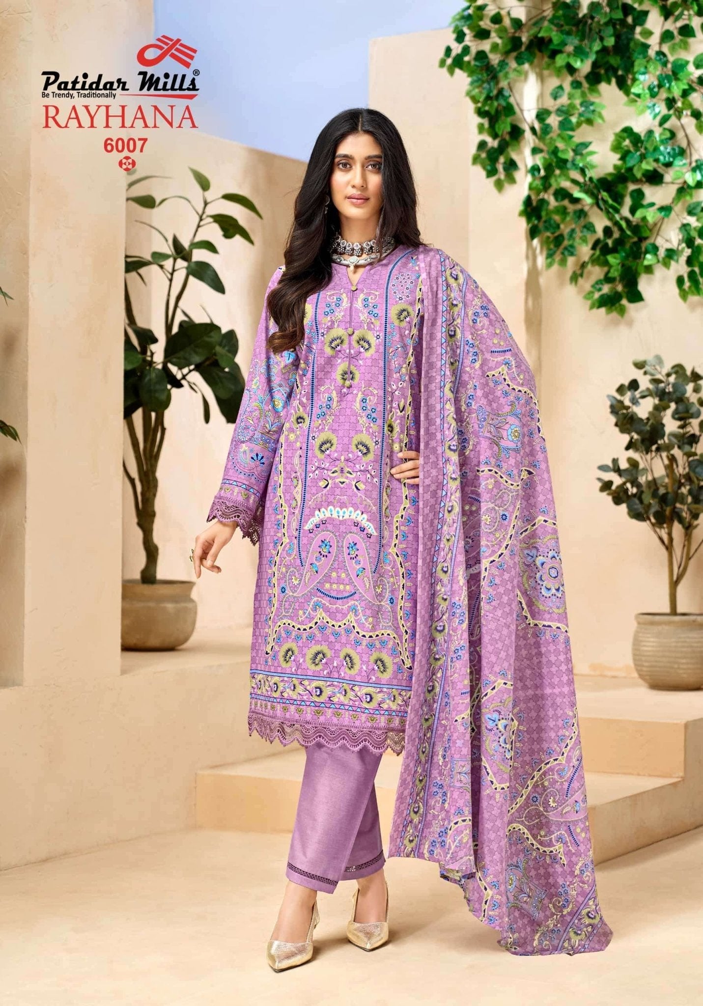 Patidar Mills Rayhana Vol 2 Cotton Dress Material