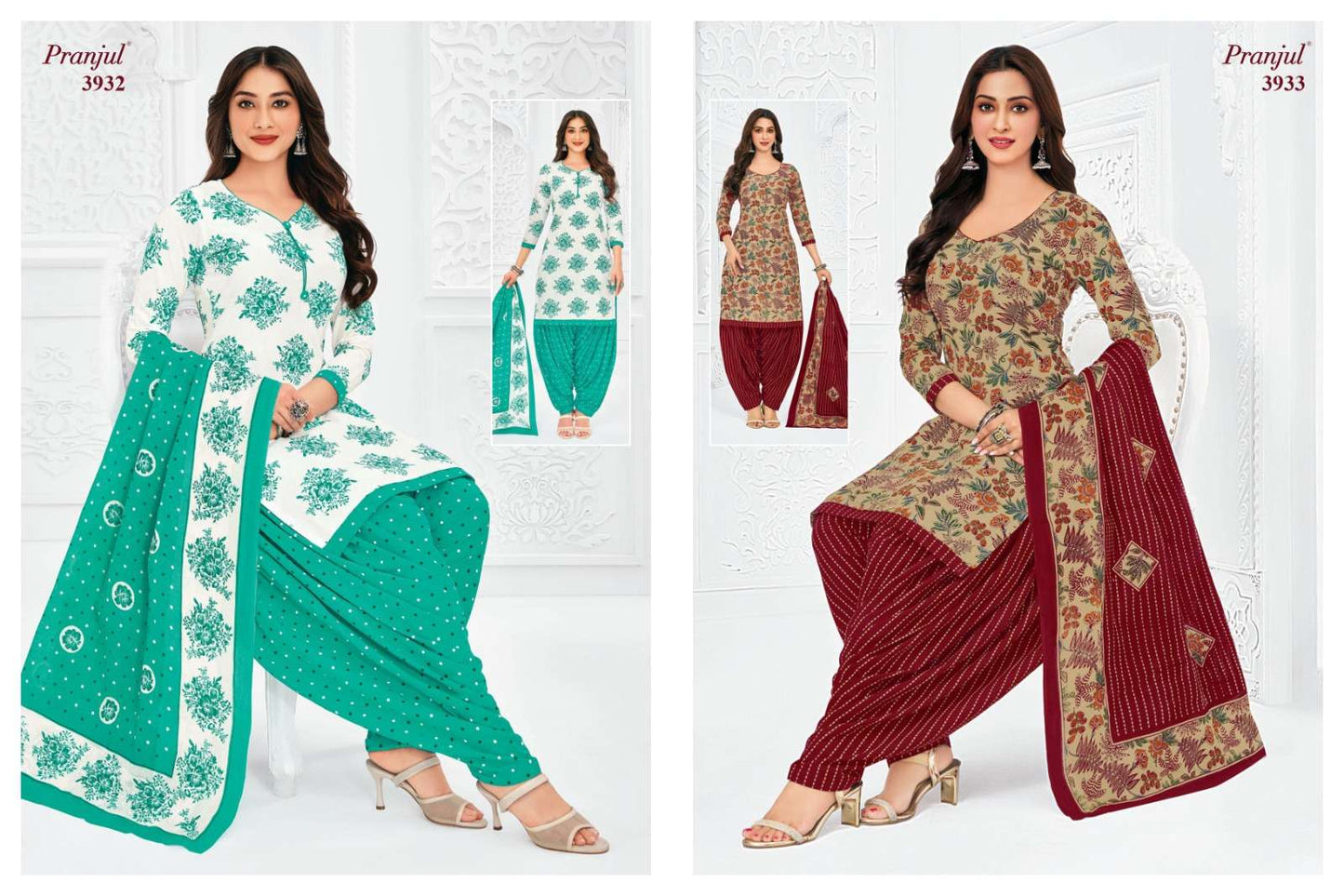 Pranjul Priyanshi Vol 39 Pure Cotton Dress Material Wholesale