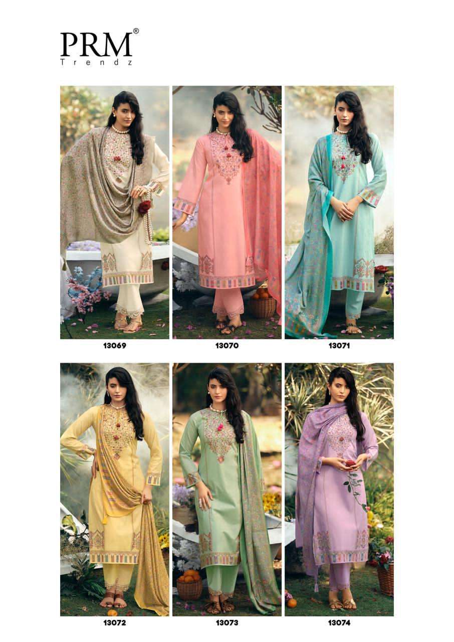 PRM Trendz Kani Queen Dress Material Wholesale Catalogue - Amrah Wholesale