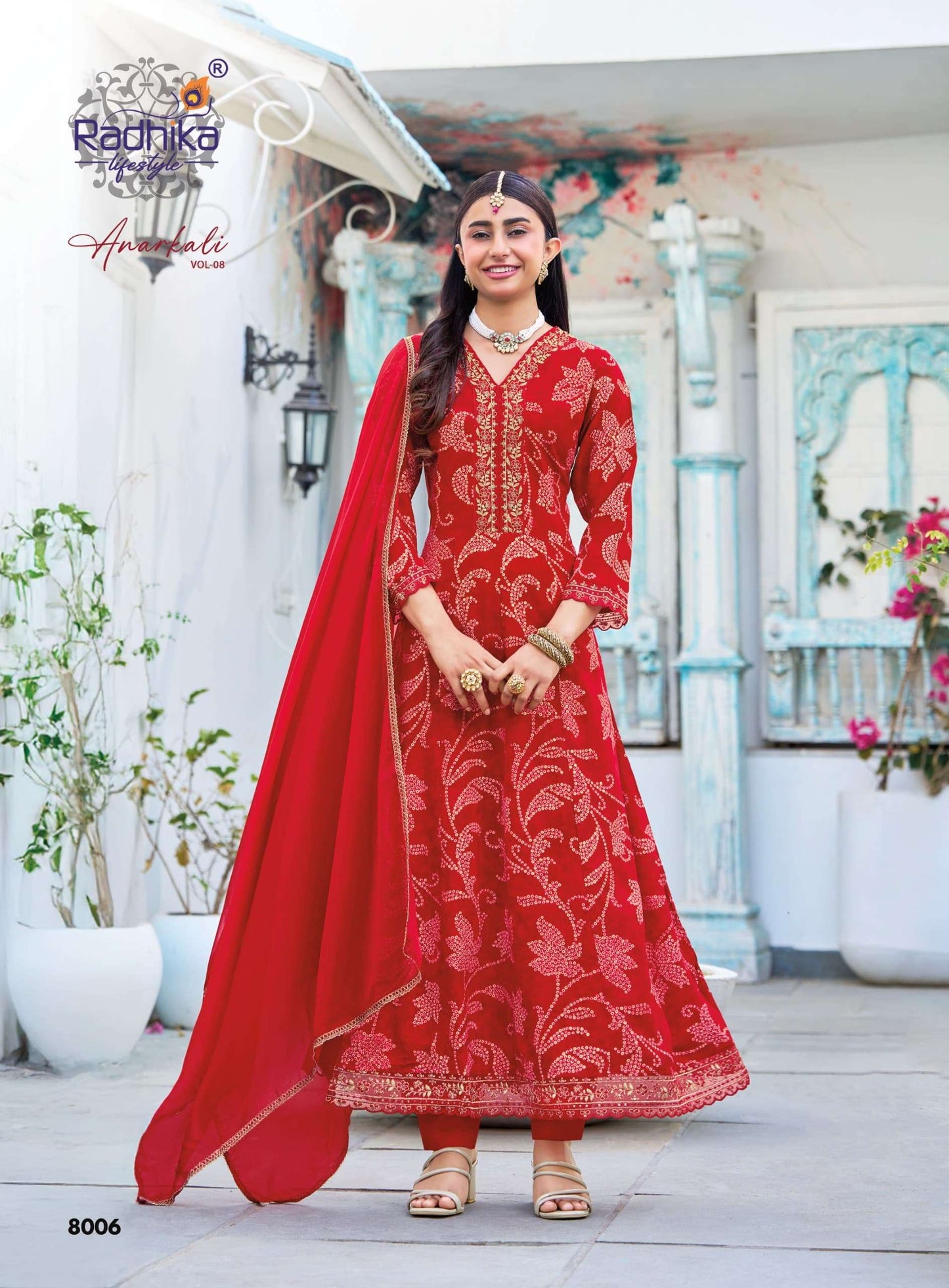 Radhika Lifestyle Anarkali Vol - 08 - Amrah Wholesale