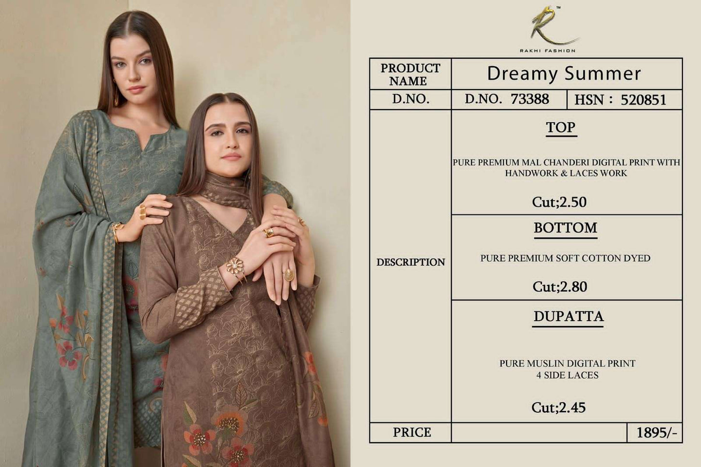 Rakhi Fashion Dreamy Summer - Amrah Wholesale