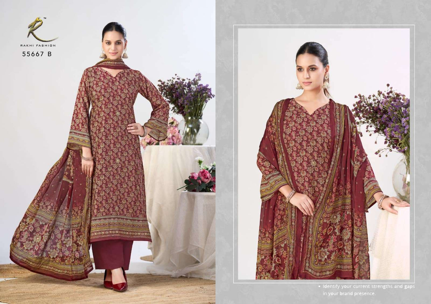 Rakhi Fashion Glimpse Of Andaaz 55667 Abcd Viscose Modal Dress Material - Amrah Wholesale
