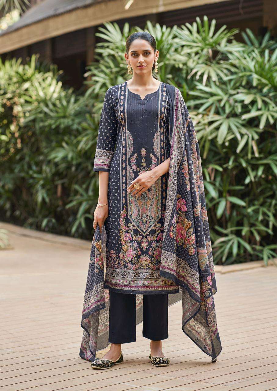 Relssa Fabrics Falak Vol 10 Superior Cotton Embroidered Dress Material