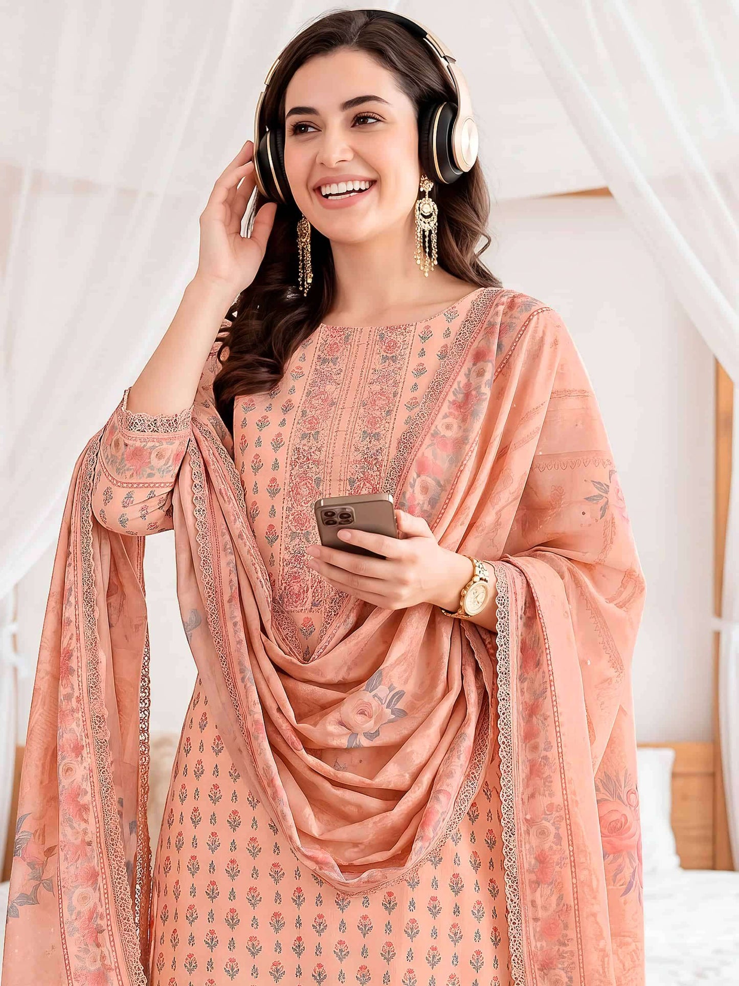 Relssa Fabrics Rubina Vol 17 Superior Cotton Dress Material