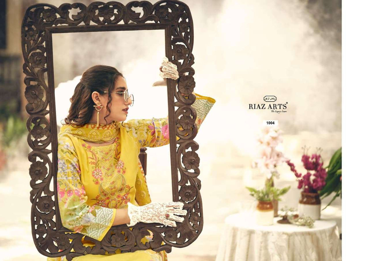 Riaz Arts Abu Saeed Readymade Cotton 3 Piece Suit - Amrah Wholesale
