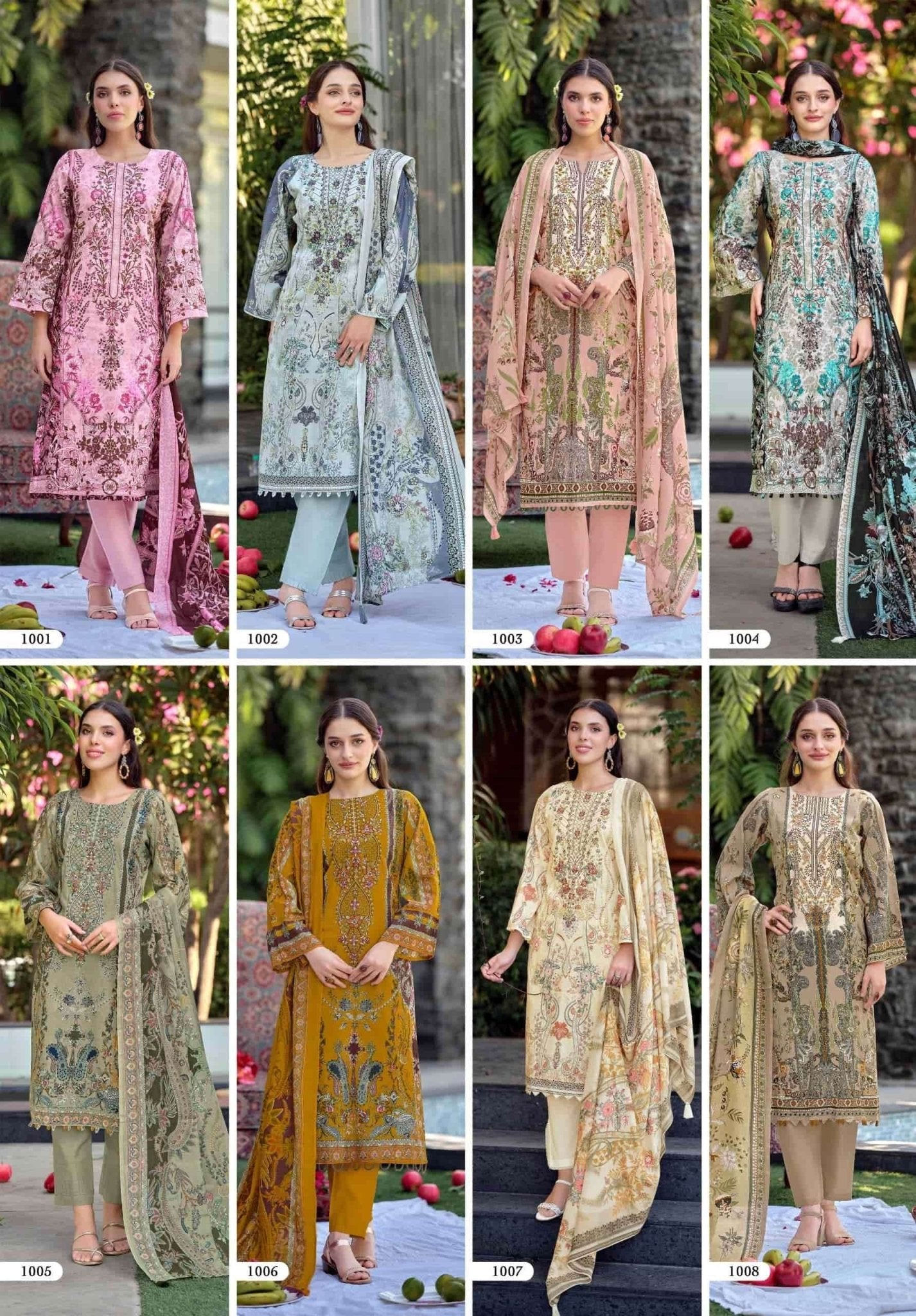Riaz Arts Musafir Vol 44 Pure Cotton Dress Material - Amrah Wholesale