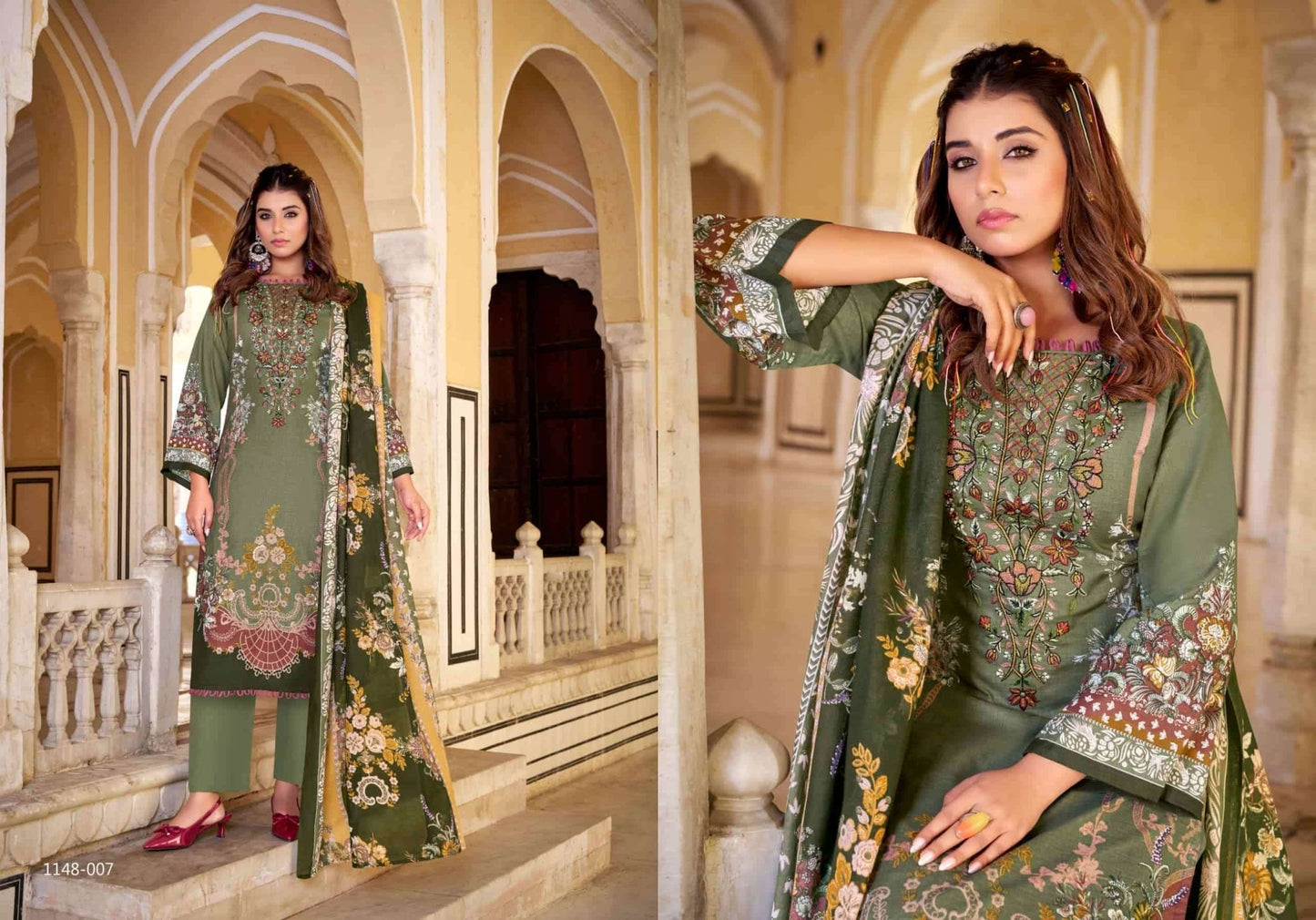 Romani Aarzu Vol 32 Soft Cotton Dress Material - Amrah Wholesale