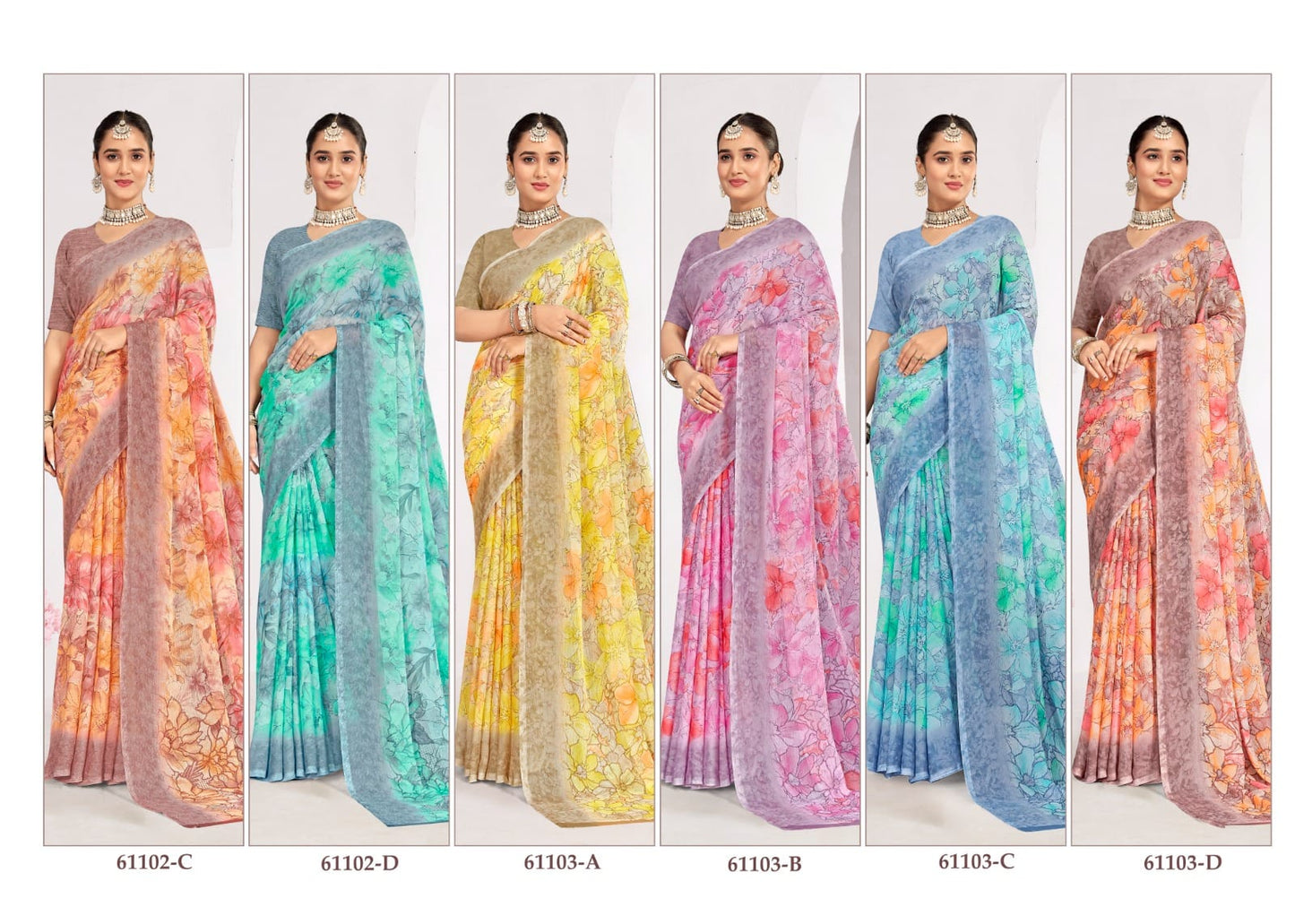 Ruchi Star Chiffon 224 - Amrah Wholesale