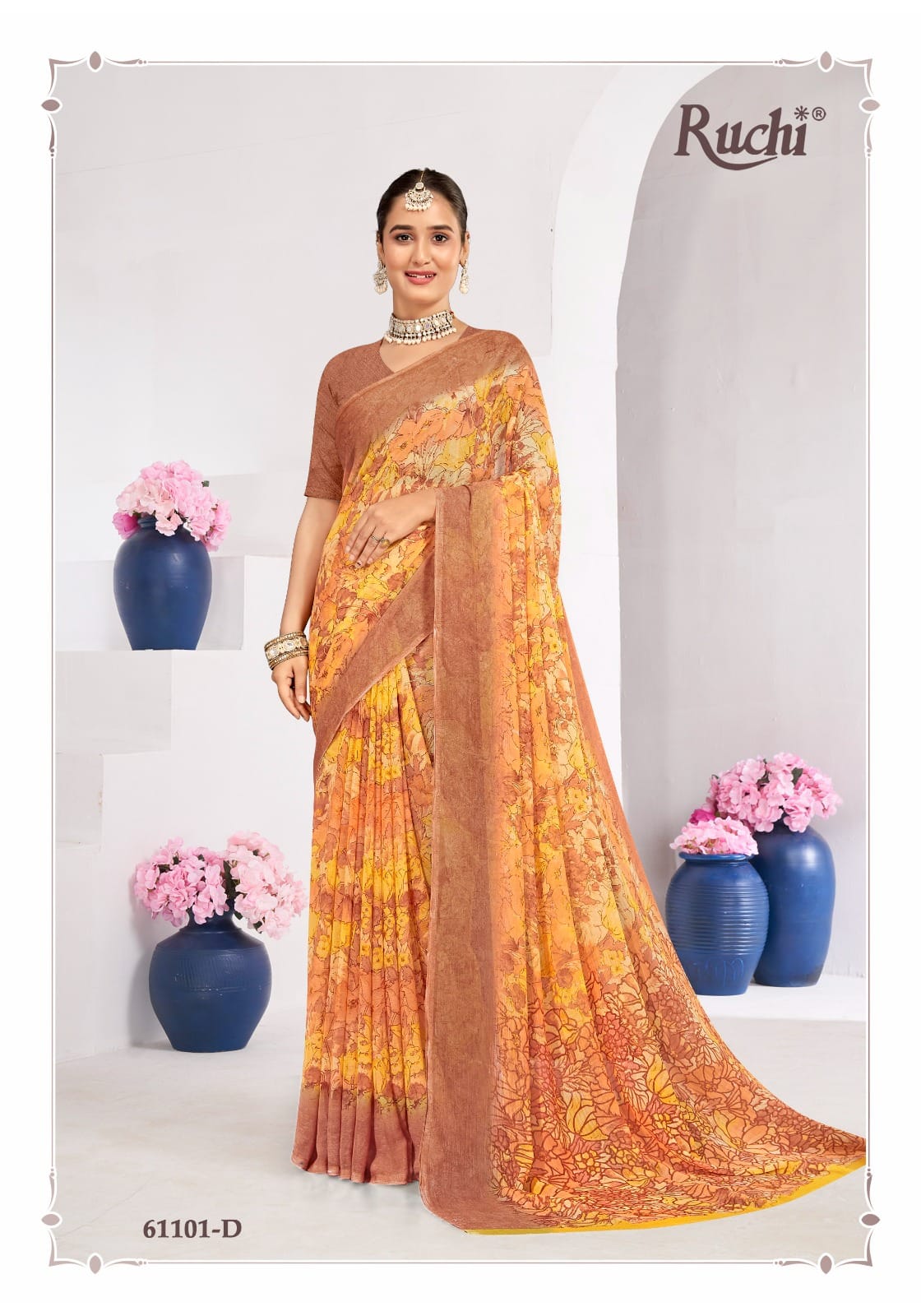 Ruchi Star Chiffon 224 - Amrah Wholesale