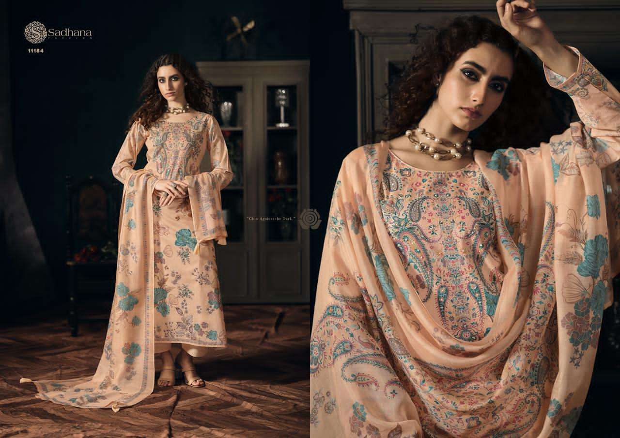 Sadhana Fashion Gulzar Vol 1 Pure Milanz Cotton Digital Printed Dress Material Wholesale Surat