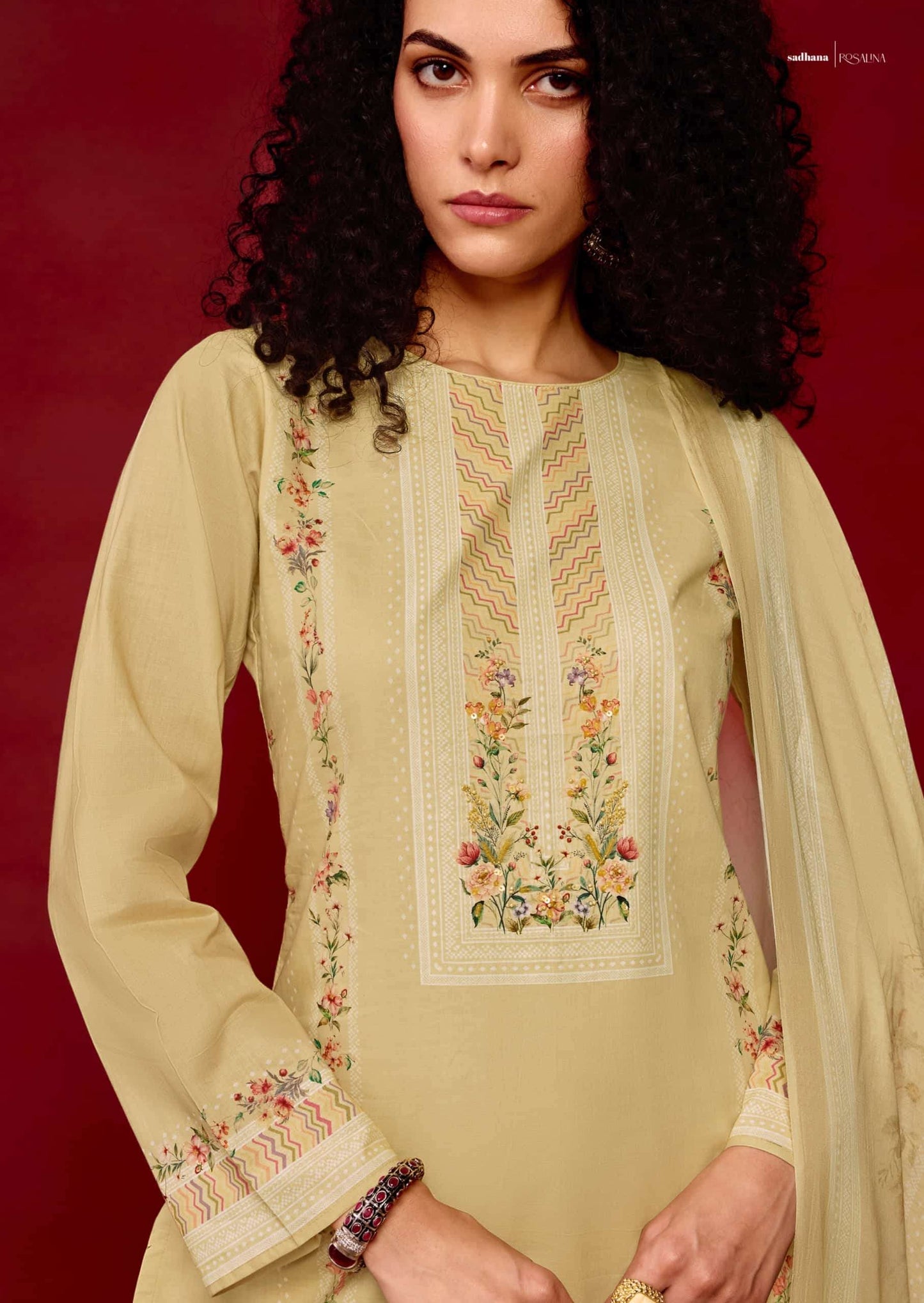 Sadhana Fashion Rosalina Milanz Cotton Dress Material - Amrah Wholesale